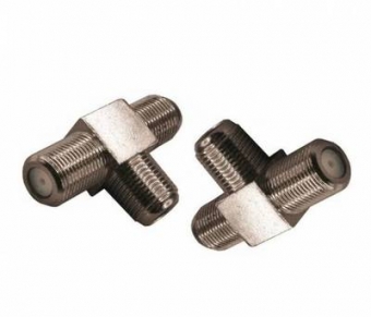 ПЕРЕХОД соединитель x3 гнезда F (F-тройник) PROCONNECT