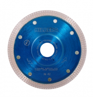 Диск алмазный Hilberg Turbo Ultra Thin X 125 мм (гранит, керамогранит)