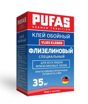 Клей для флизелиновых обоев Pufas 35 м²