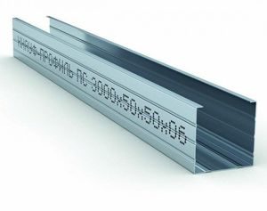 Профиль стоечный ПС 50х50 3м Кнауф 0,6мм