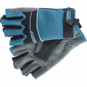 Перчатки комбинированные облегченные, открытые пальцы, Aktiv, XL. GROSS