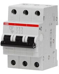 Автоматический выключатель "ABB" SH203L 3Р 32А