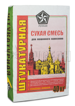 Сухая смесь М-150 ШТУКАТУРНАЯ для машинного нанесения