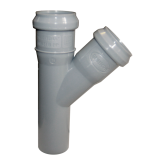 Тройник канализационный внутренний D 50/50 х 45* "Политэк"