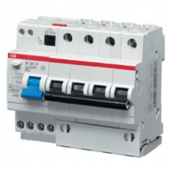  Дифференциальный автомат "ABB" DS204 63А/0,03А