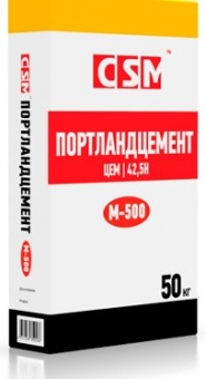 Портландцемент М-500 Д 0 50кг