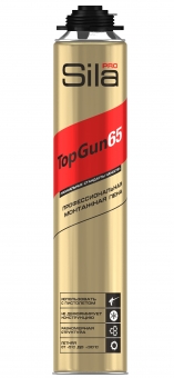 Профессиональная монтажная пена SILA Pro TopGun 65 
